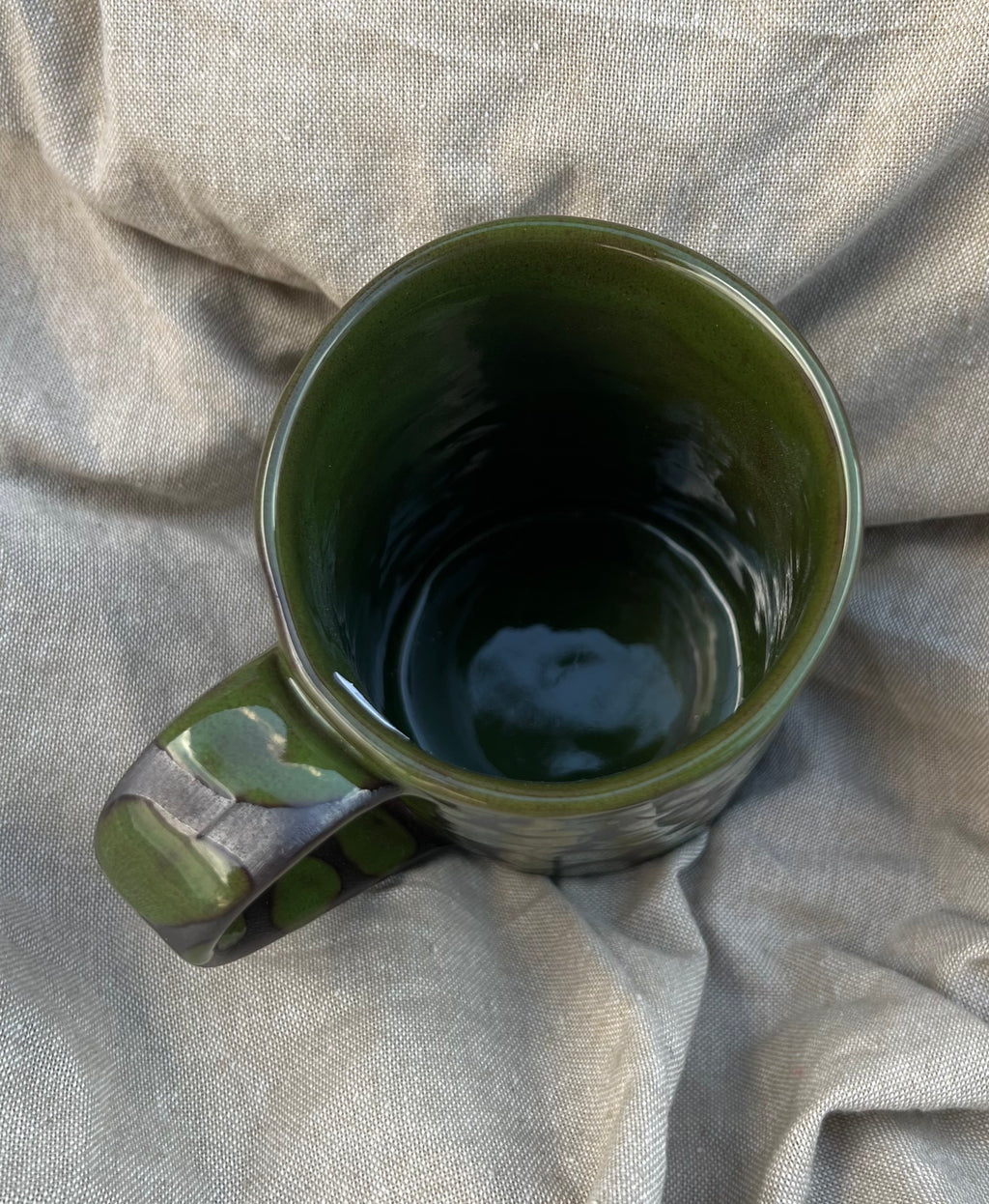 Green Blob Mug