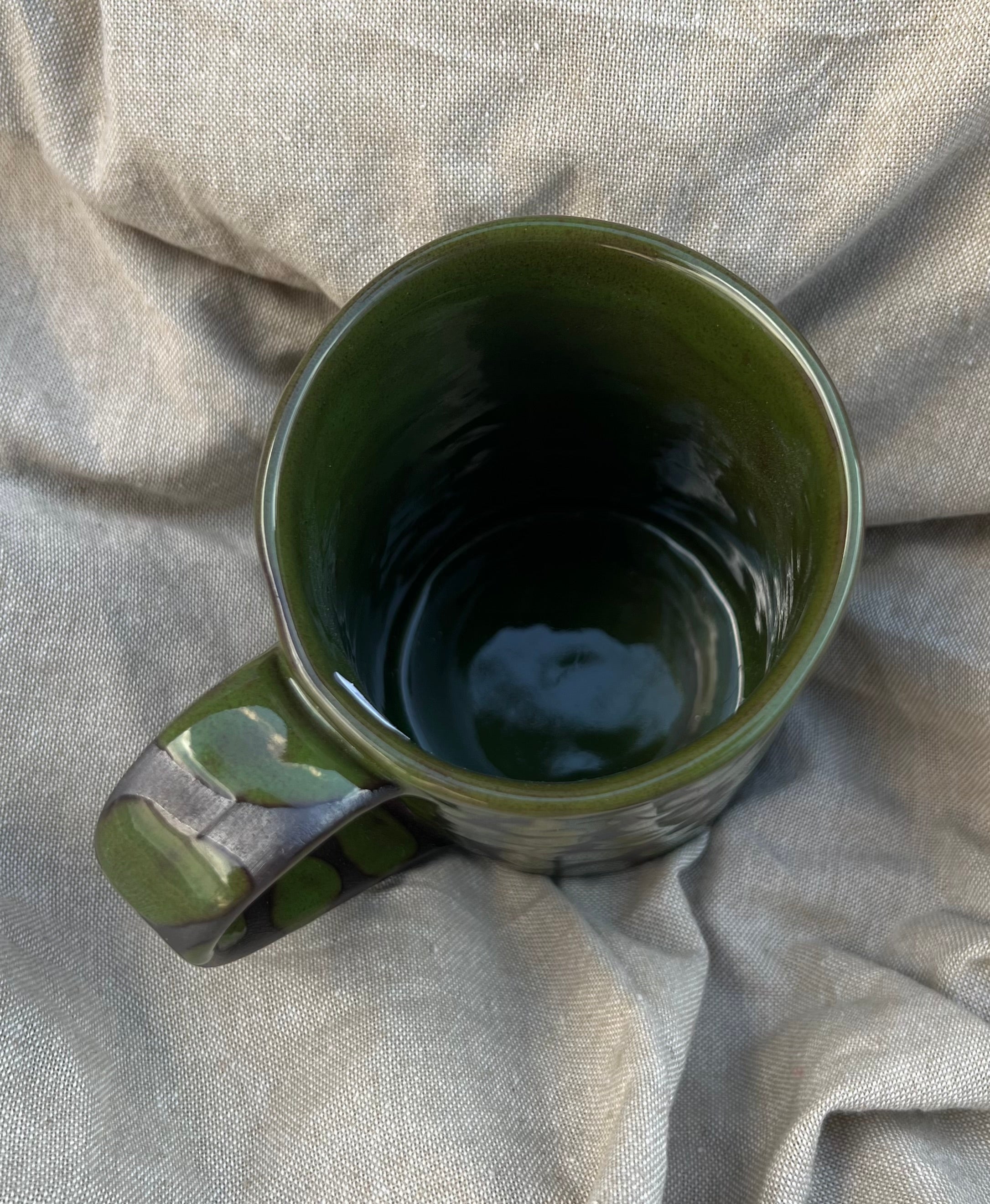 Green Blob Mug