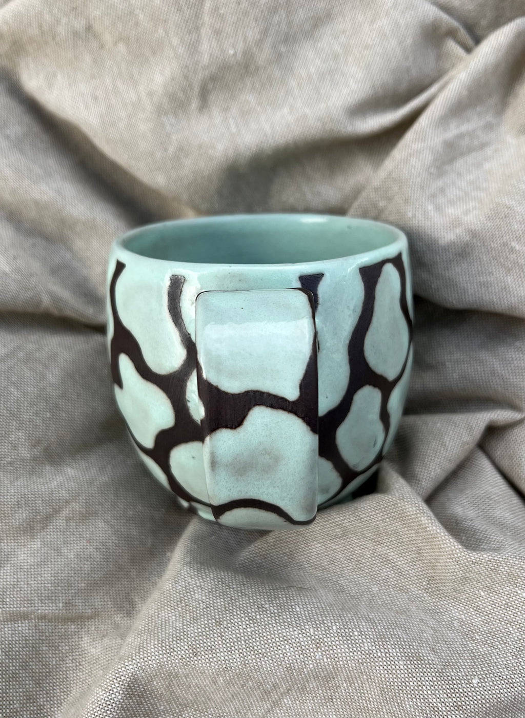 Aqua Blob Mug