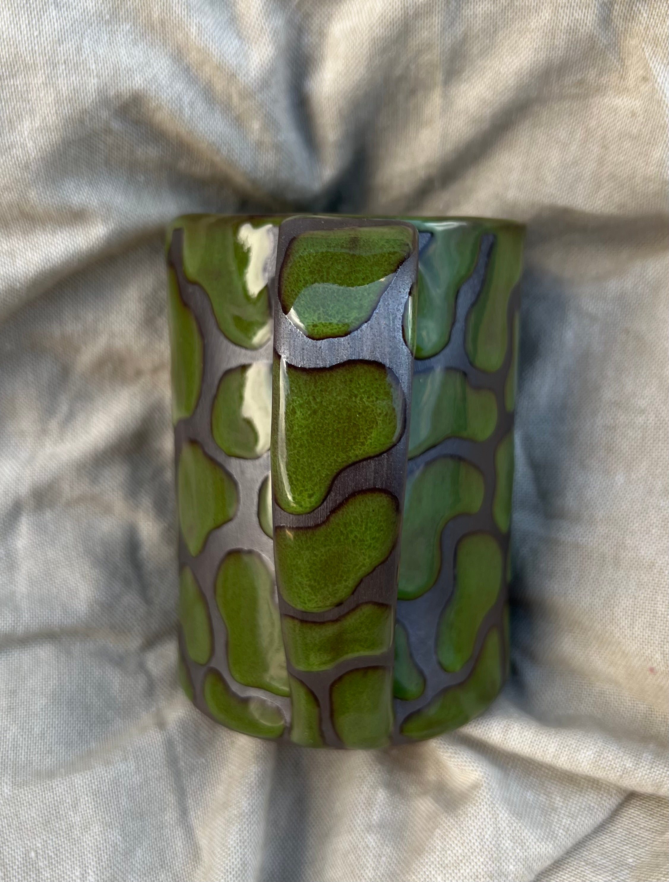 Green Blob Mug