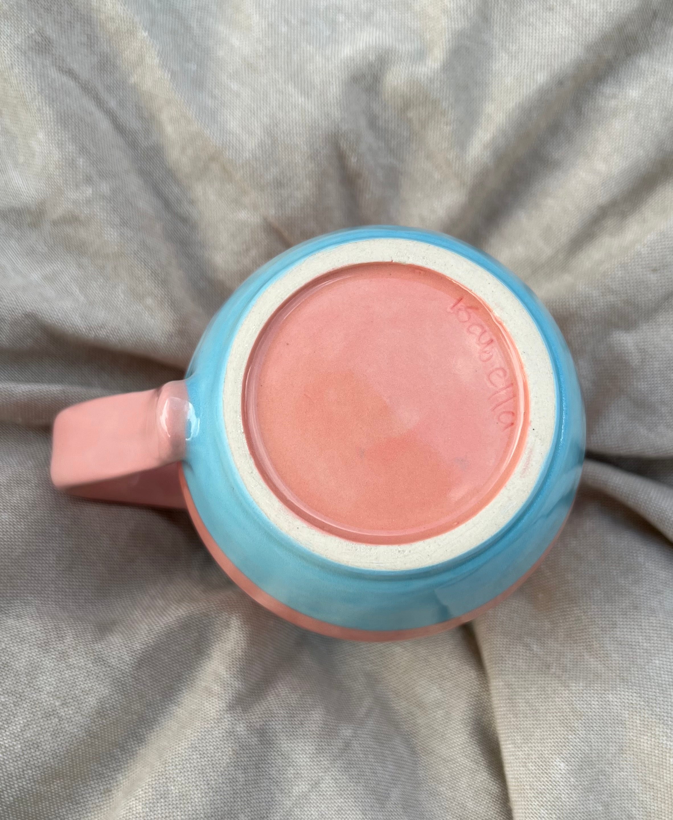 Trans Flag Lip Mug