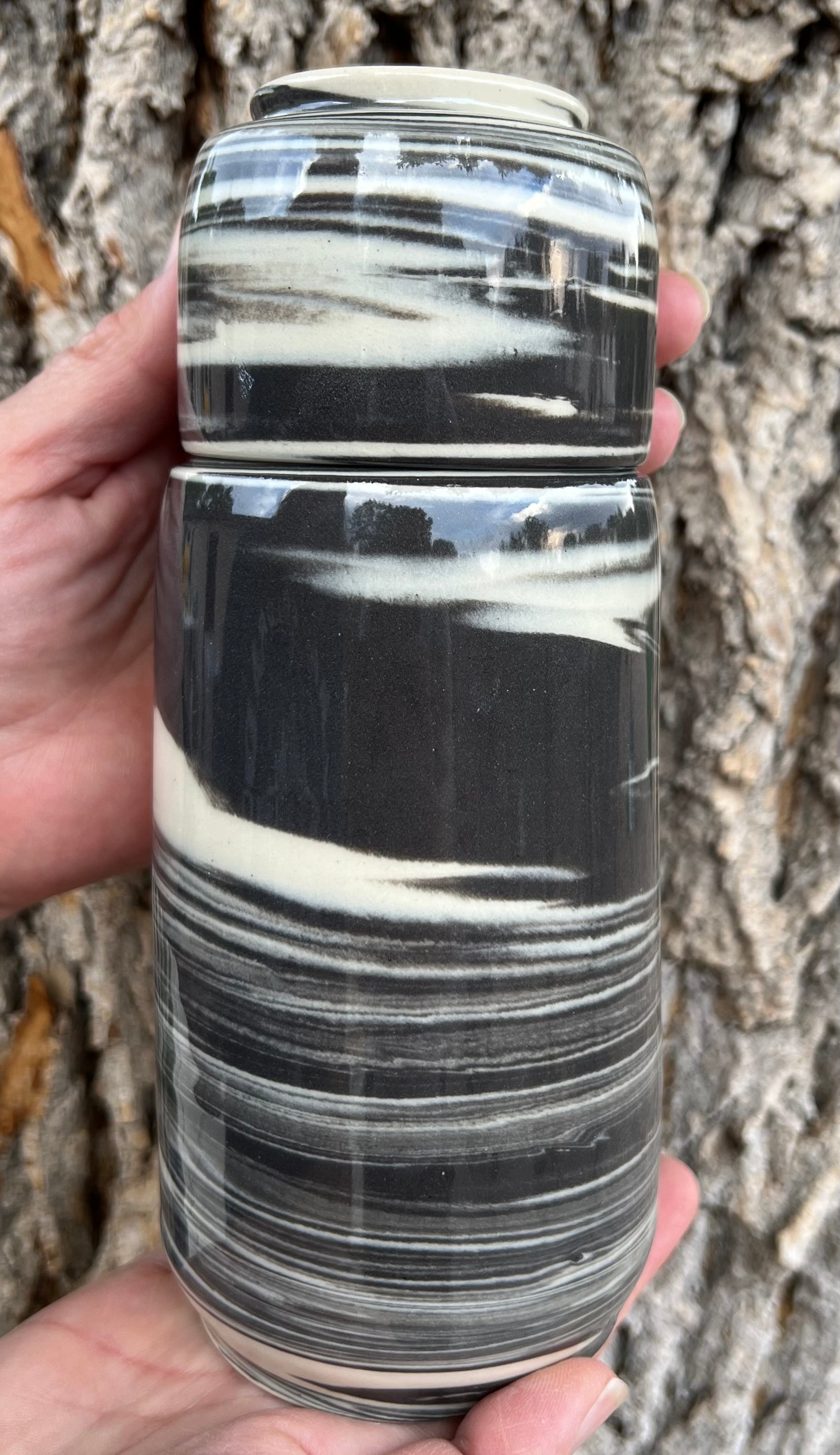 Marbled Bedside Carafe