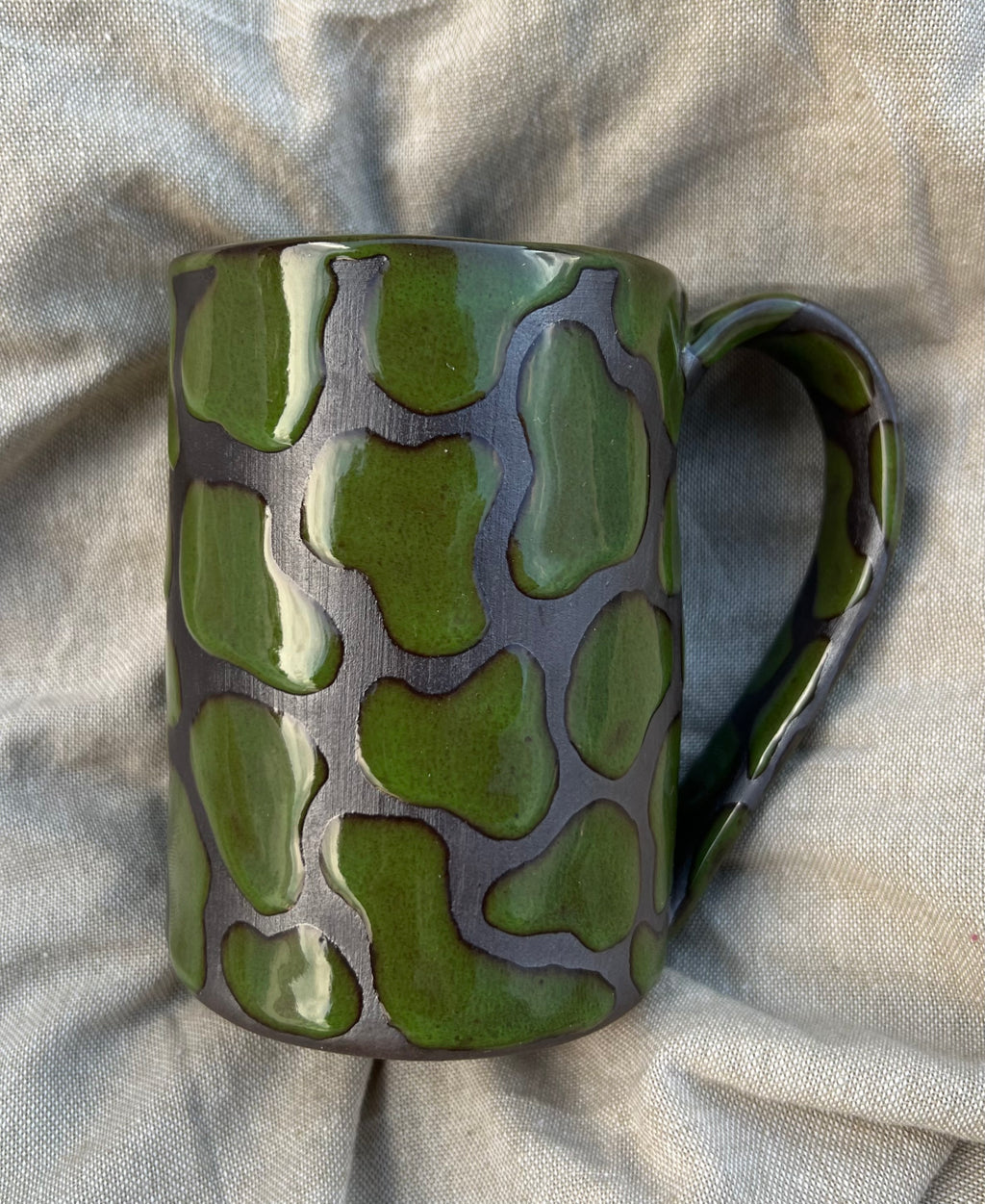 Green Blob Mug