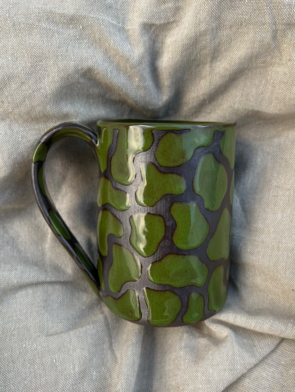 Green Blob Mug