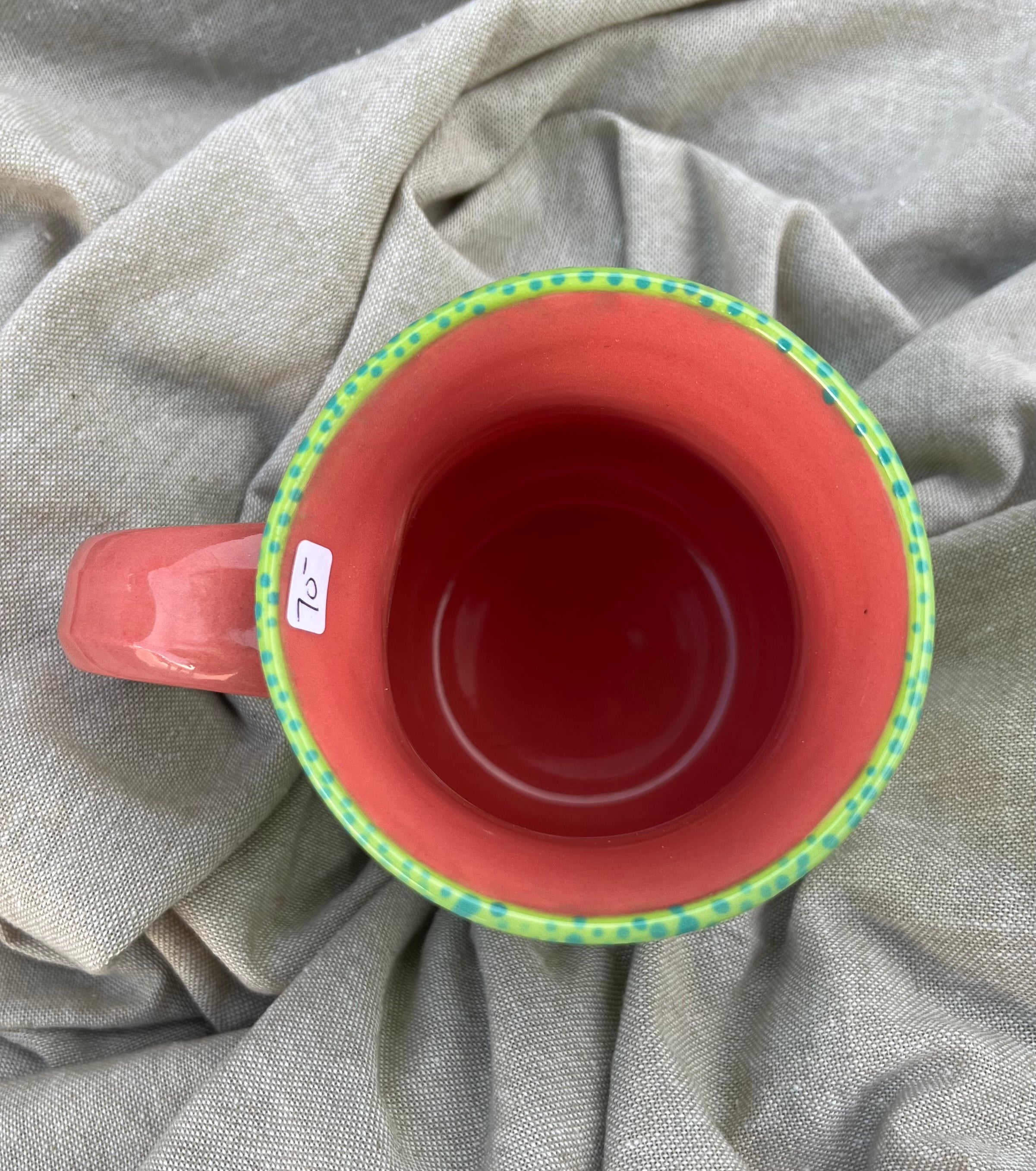 Watermelon Dot Mug