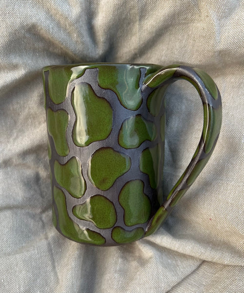 Green Blob Mug