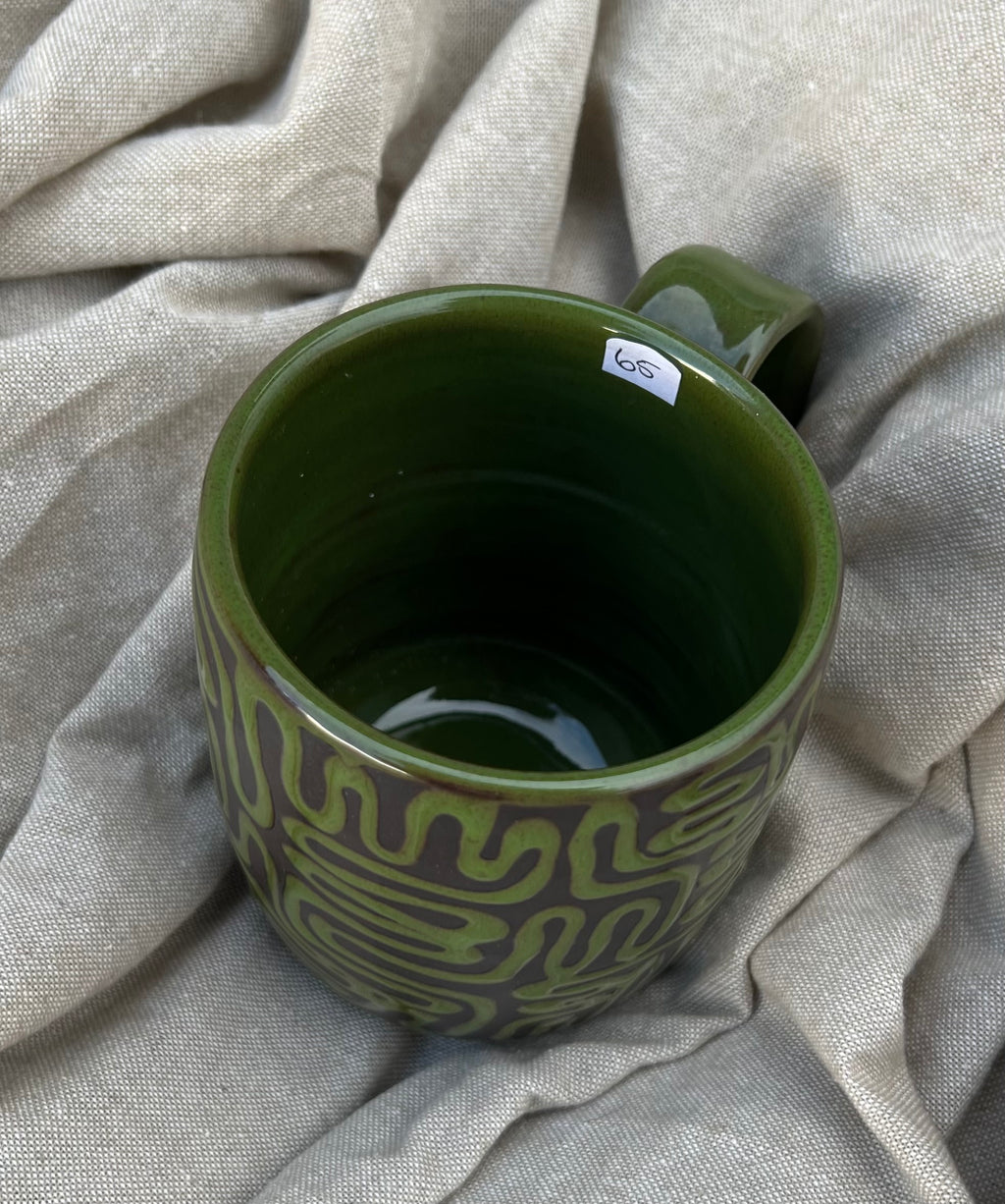 Green Line Mug