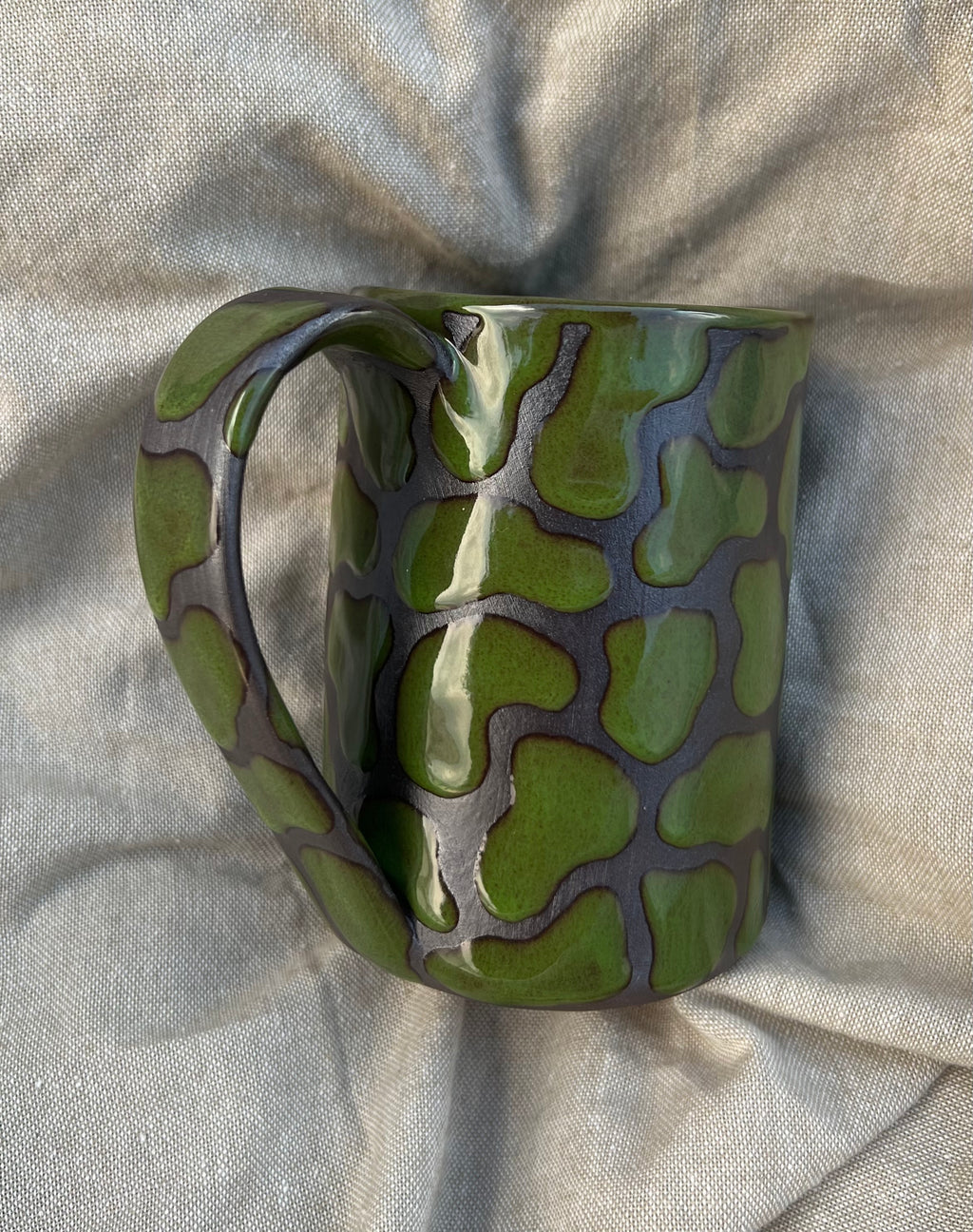 Green Blob Mug