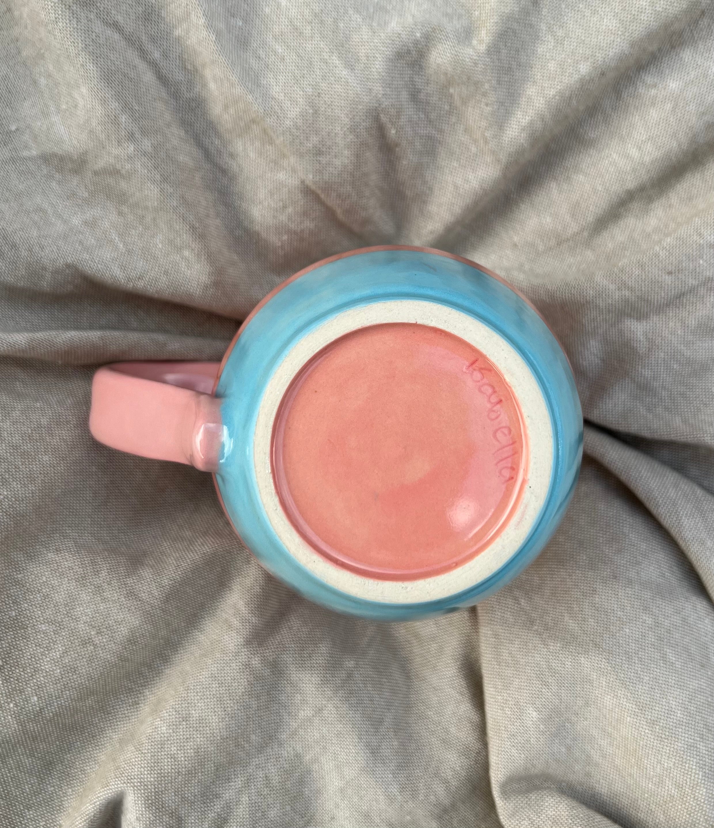 Trans Flag Lip Mug