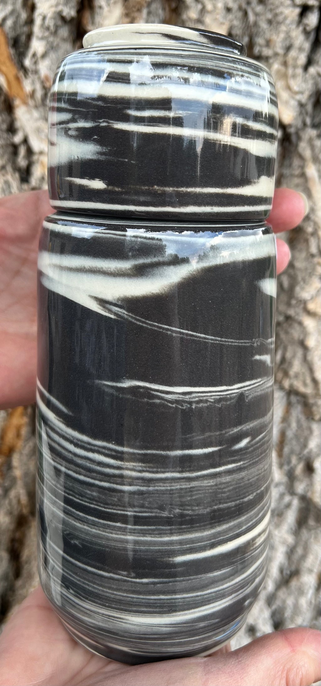 Marbled Bedside Carafe