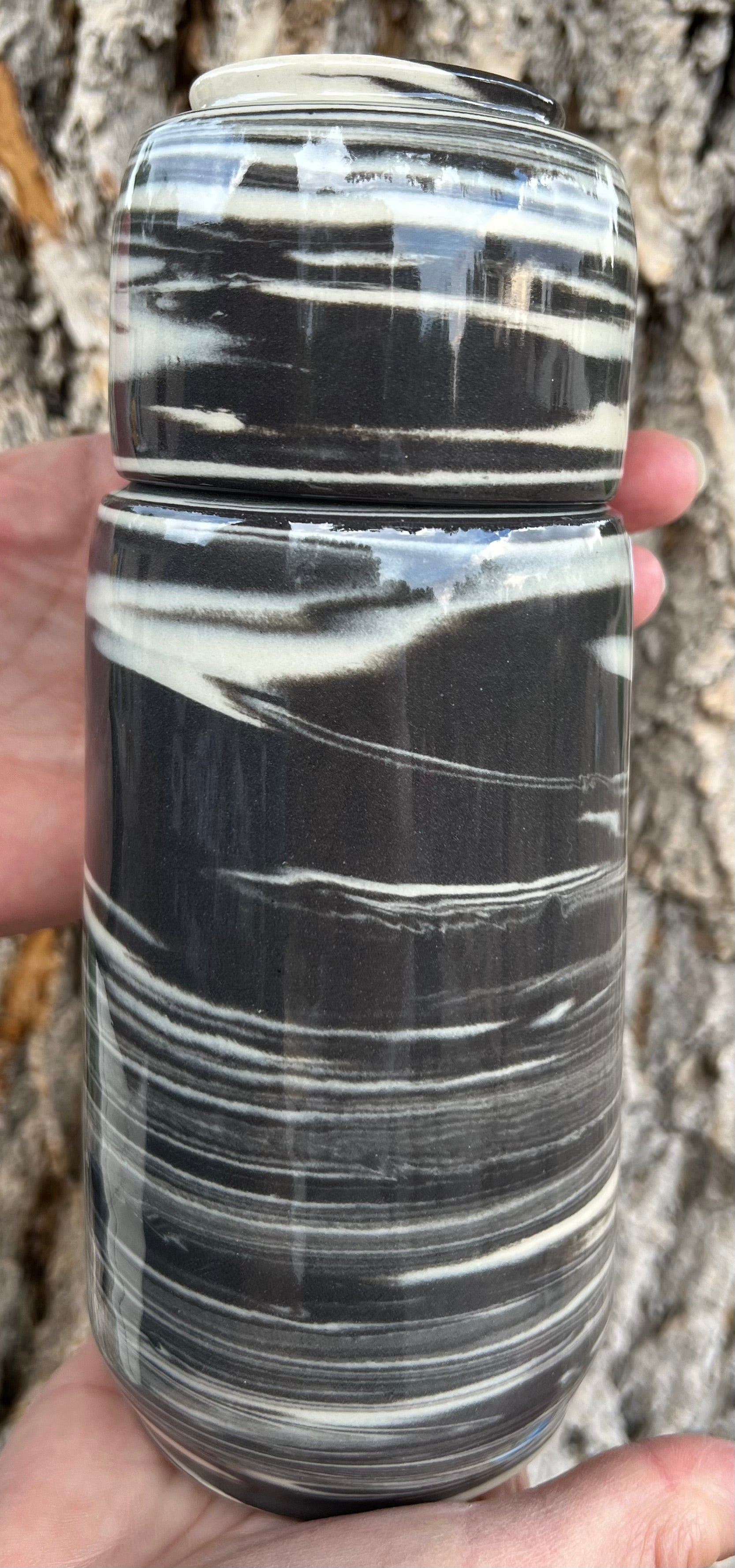 Marbled Bedside Carafe